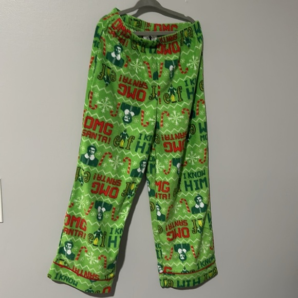 Buddy the Elf Kid’s Fleece Two Piece Pajamas Sz M (8) - Picture 5 of 6